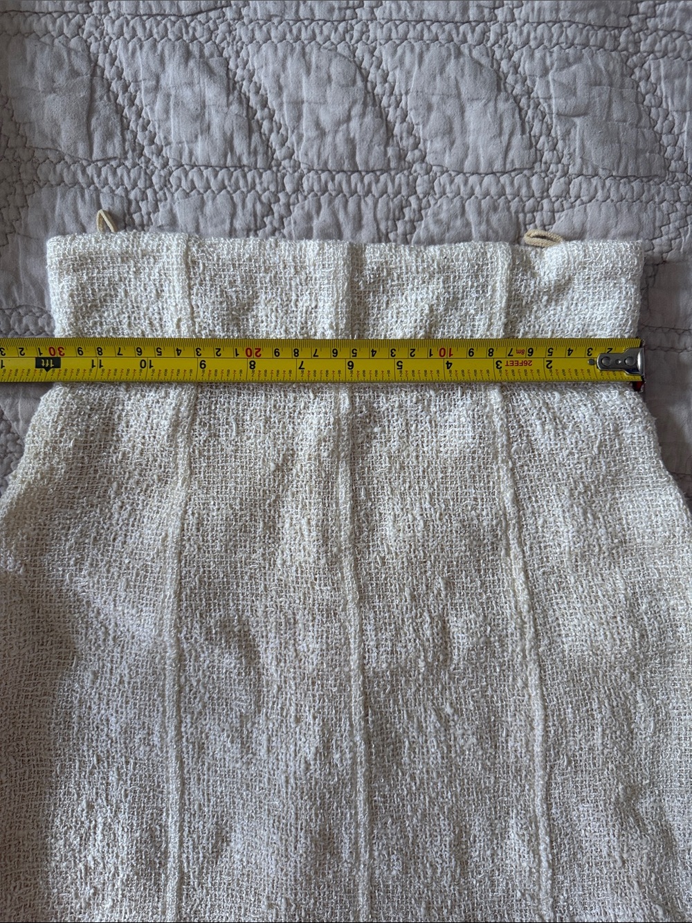 CHANEL Cream tweed High-Waist Mini Skirt with xs - Picture 3 of 10